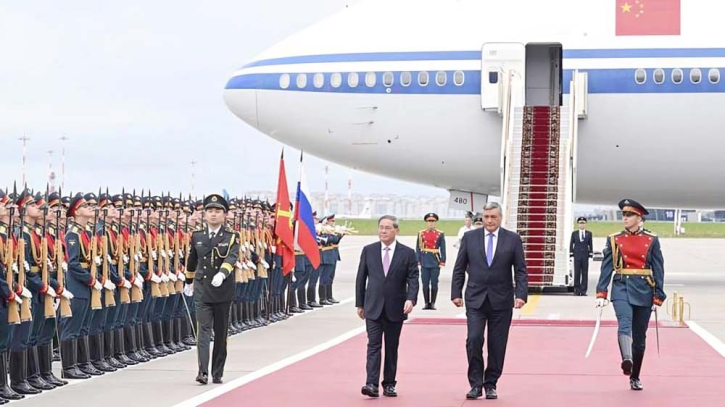 China's PM Li arrives in Moscow on 3-day official visit