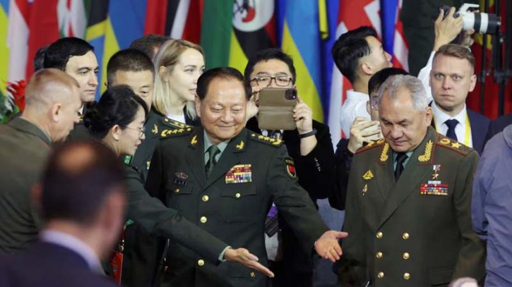 China and Russia express concerns about US at Chinese military conference