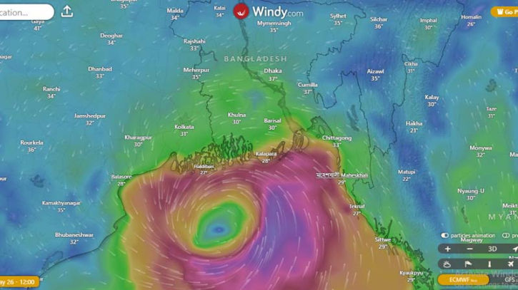 Cyclone Remal to hit Bangladesh-West Bengal coasts Sunday night