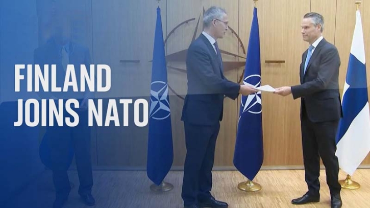 Finland to join NATO on Tuesday