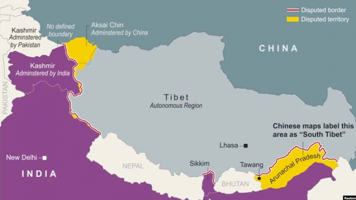 India Rejects China's Territorial Claim Over Arunachal Pradesh in New Map