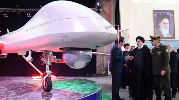 Iran unveils attack drone capable of striking Israel