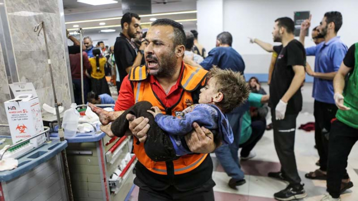 Over 500 killed in Israeli air strikes on Gaza hospital, school