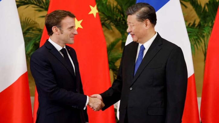 Macron visits China seeking breakthrough in Ukraine war