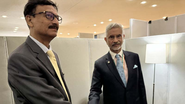 Touhid and Jaishankar discuss Dhaka-Delhi bilateral ties in New York