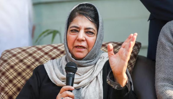 BJP focusing on demolishing mosques in search of temples: Mehbooba