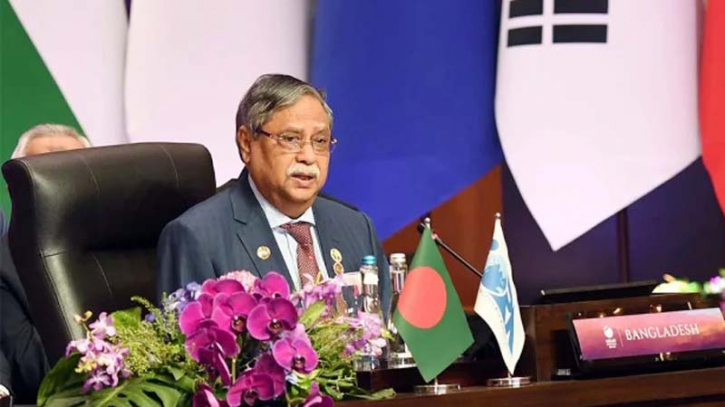 Bangladesh president calls for durable solution to Myanmar crisis