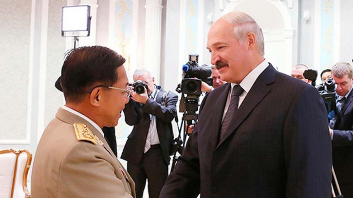 Myanmar junta opens consulate in arms-supplier Belarus