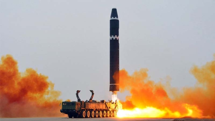 N Korea fires ballistic missile toward Sea of Japan