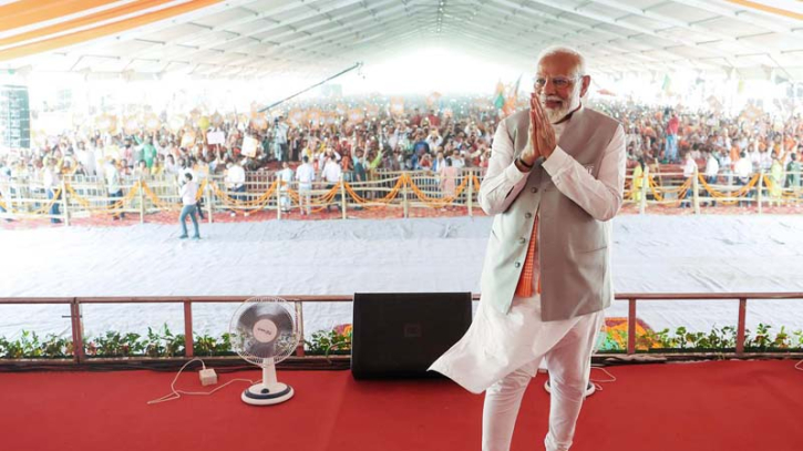 Narendra Modi claims he has been chosen by God