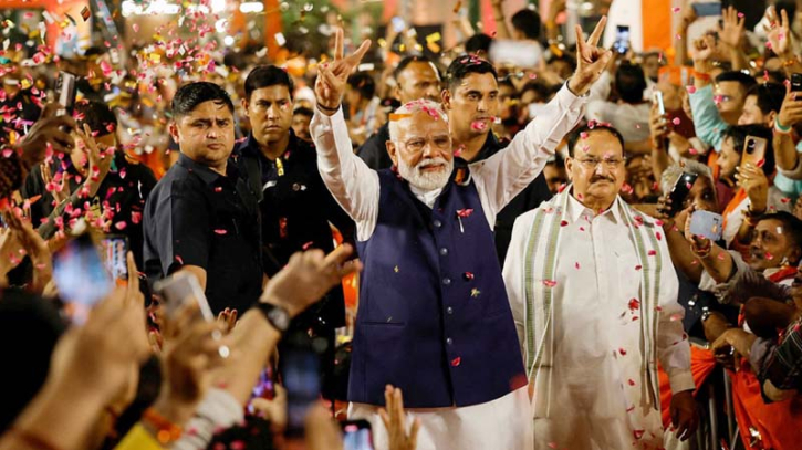 India's Modi to take oath as Prime Minister for the third time today