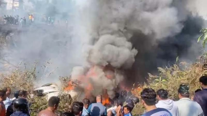 Nepal plane crash with 72 onboard leaves at least 40 dead