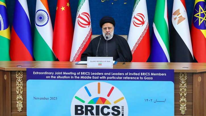 Iran president Raeisi calls on BRICS states to cut off relations with Israel