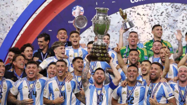 Argentina defeat Colombia 1-0 to win record 16th Copa America title
