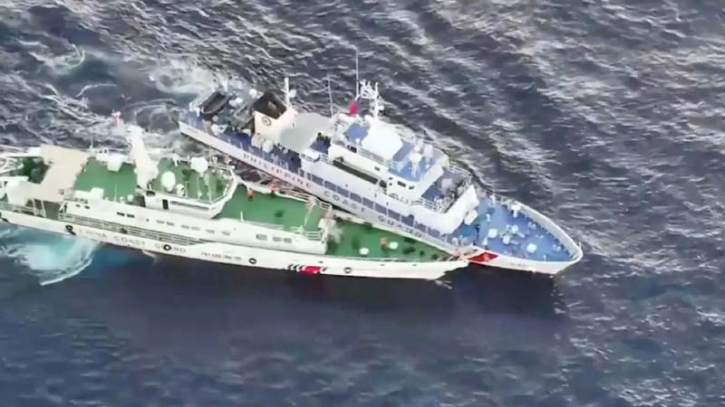 Philippines and China say ships collided at new South China Sea flashpoint