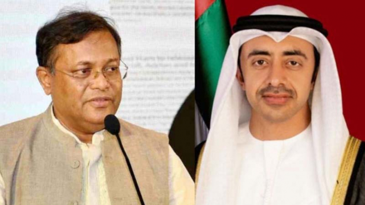 UAE foreign minister ready to work closely with Bangladesh's FM