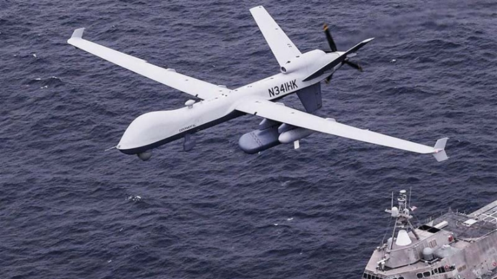 US Drone, Russian Jet Collide Over Black Sea