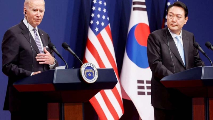 US not discussing nuclear drills with South korea: Biden