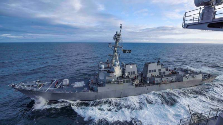 Chinese warship passed in ‘unsafe manner' near US destroyer in Taiwan Strait