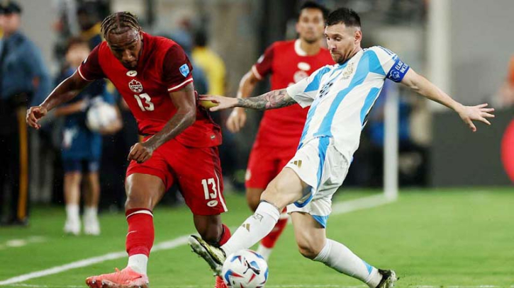 Messi on target as Argentina beat Canada 2-0 to reach Copa America final