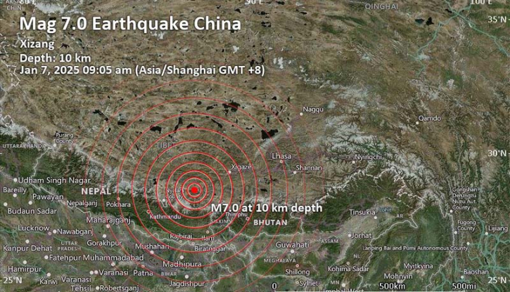 95 dead in powerful earthquake in China's Tibet region