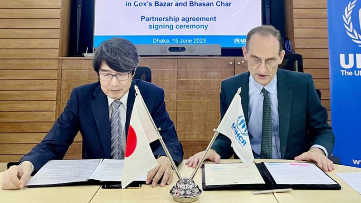 Japan, UNHCR sign 2.9m dollar aid deal for Rohingya refugees