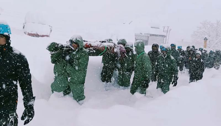 Four dead and several missing after India avalanche